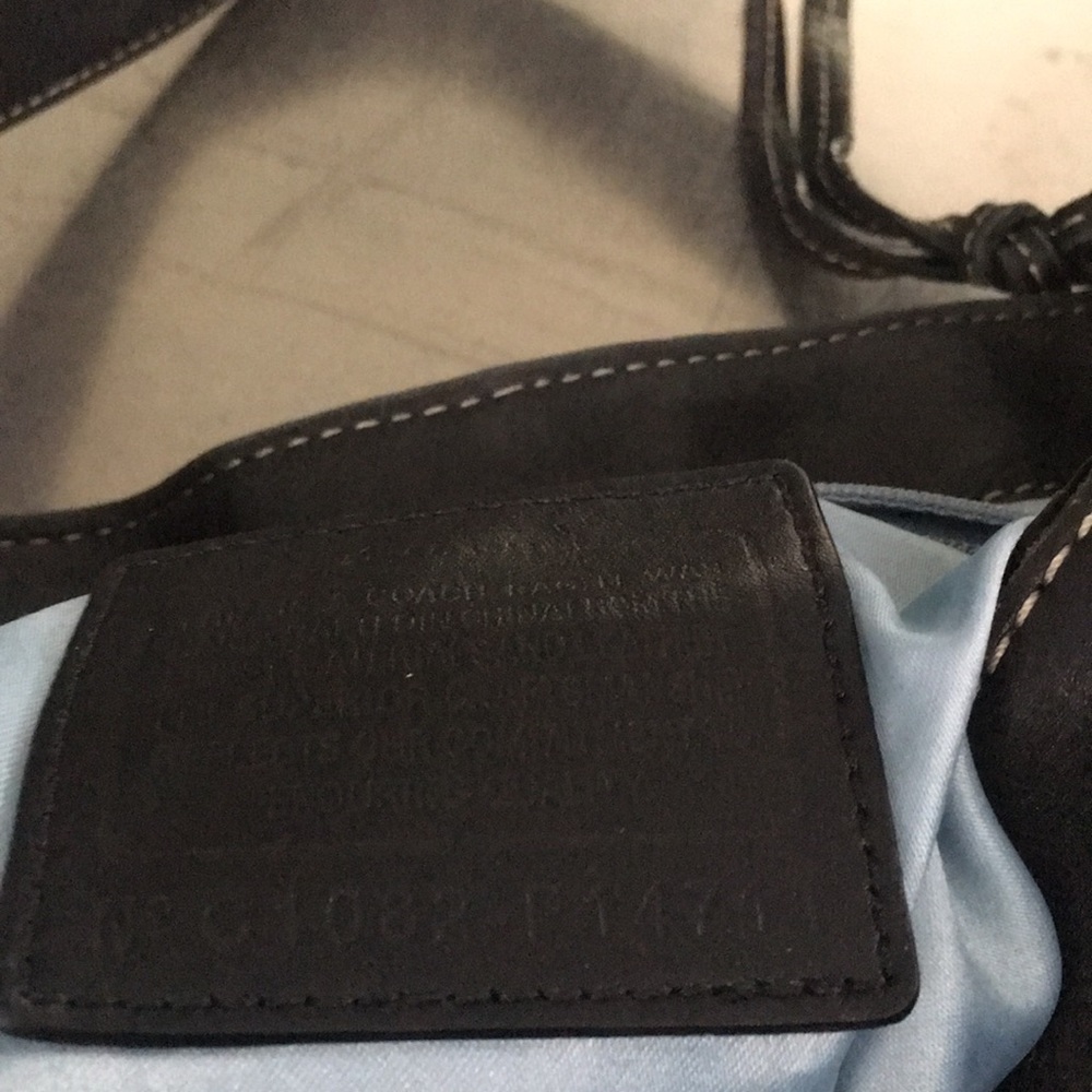 Coach/ F14711/ Black Signature/ Zoe/Optic/ Hobo - Picture 5 of 8
